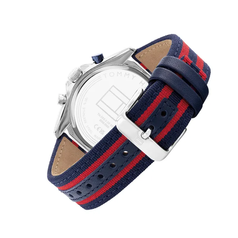 Tommy Hilfiger Parker Chronograph Silver Dial Men’s Watch- 1792035